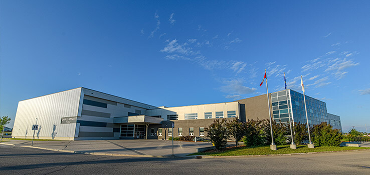 Picture of the front of Charles Spencer Highschool
